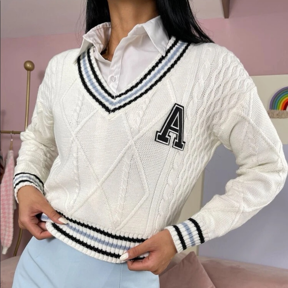 White sweater